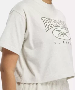 Loungewear | Reebok Loungewear Classics Archive Essentials Big Logo Crop T-Shirt