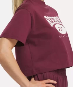 Loungewear | Reebok Loungewear Classics Archive Essentials Big Logo Crop T-Shirt