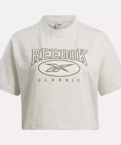 Loungewear | Reebok Loungewear Classics Archive Essentials Big Logo Crop T-Shirt