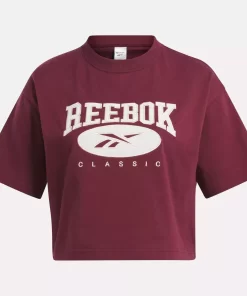 Loungewear | Reebok Loungewear Classics Archive Essentials Big Logo Crop T-Shirt