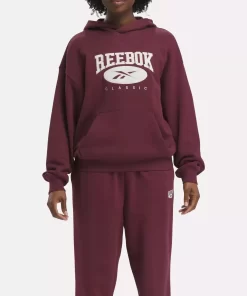 Loungewear | Reebok Loungewear Classics Archive Essentials Big Logo French Terry Hoodie