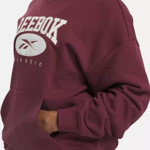 Loungewear | Reebok Loungewear Classics Archive Essentials Big Logo French Terry Hoodie