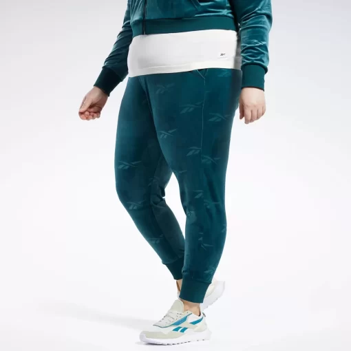 Pants & Sweatpants | Reebok Pants & Sweatpants Classics Energy Q4 Velour Pants (Plus Size)