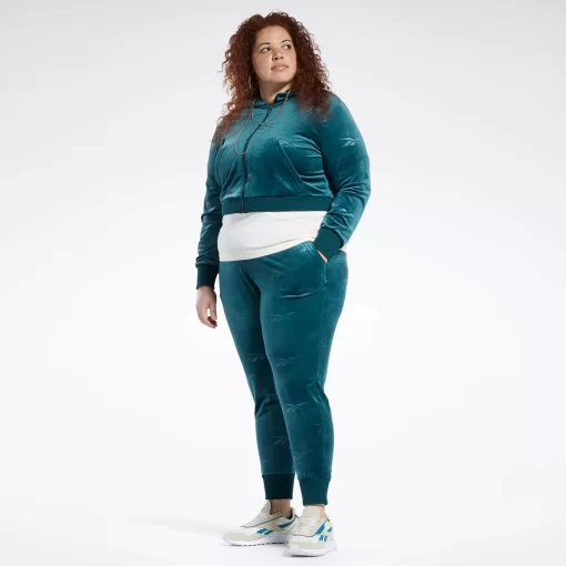 Pants & Sweatpants | Reebok Pants & Sweatpants Classics Energy Q4 Velour Pants (Plus Size)