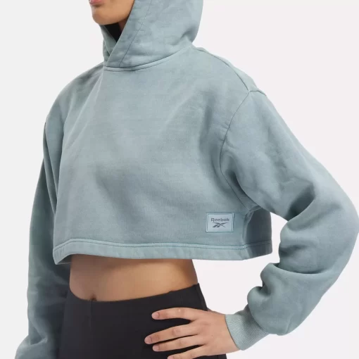 Loungewear | Reebok Loungewear Classics Natural Dye Cropped Hoodie