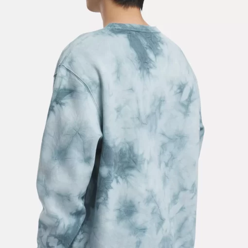 Hoodies & Sweatshirts | Reebok Hoodies & Sweatshirts Classics Natural Dye Marble Crew Sweatshirt