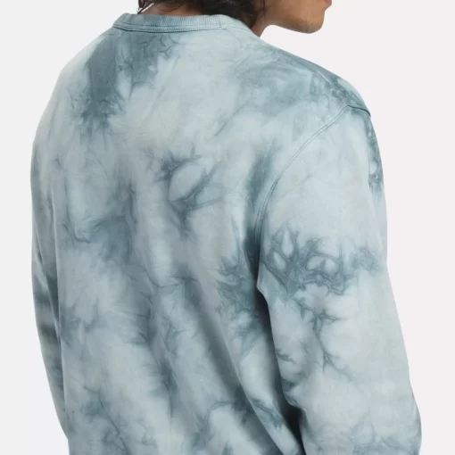 Hoodies & Sweatshirts | Reebok Hoodies & Sweatshirts Classics Natural Dye Marble Crew Sweatshirt