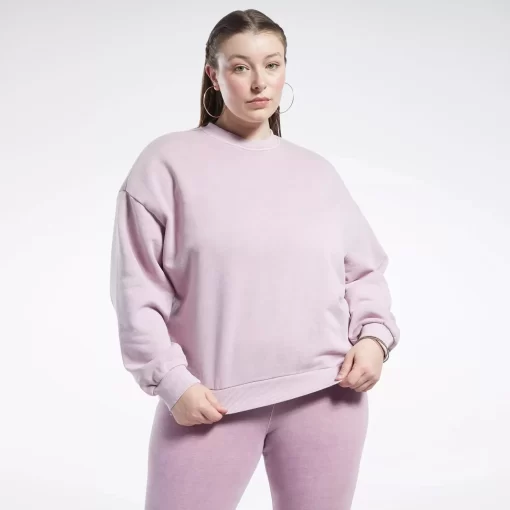 Hoodies & Sweatshirts | Reebok Hoodies & Sweatshirts Classics Natural Dye Sweatshirt (Plus Size)