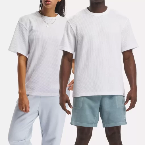 Tops & T-Shirts | Reebok Tops & T-Shirts Classics Wardrobe Essentials Waffle Tee