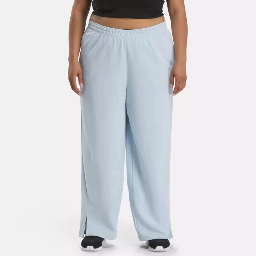 Loungewear | Reebok Loungewear Classics Wide Straight Leg Pants (Plus Size)