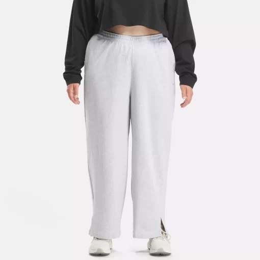 Loungewear | Reebok Loungewear Classics Wide Straight Leg Pants (Plus Size)