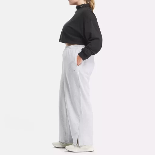 Loungewear | Reebok Loungewear Classics Wide Straight Leg Pants (Plus Size)