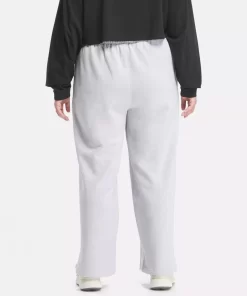 Loungewear | Reebok Loungewear Classics Wide Straight Leg Pants (Plus Size)