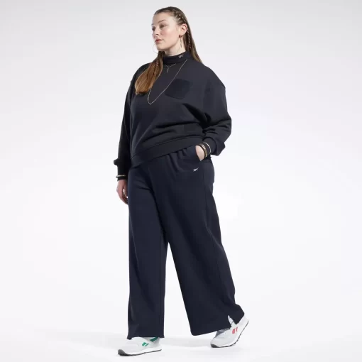 Pants & Sweatpants | Reebok Pants & Sweatpants Classics Wide-Leg Pants (Plus Size)