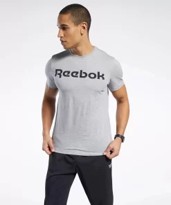 Tops & T-Shirts | Reebok Tops & T-Shirts Graphic Series Linear Logo Tee