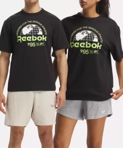 Tops & T-Shirts | Reebok Tops & T-Shirts Graphic Series Globe T-Shirt