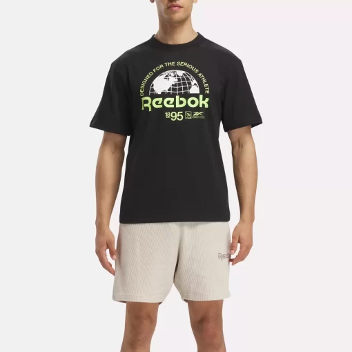 Tops & T-Shirts | Reebok Tops & T-Shirts Graphic Series Globe T-Shirt