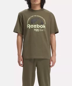 Tops & T-Shirts | Reebok Tops & T-Shirts Graphic Series Globe T-Shirt