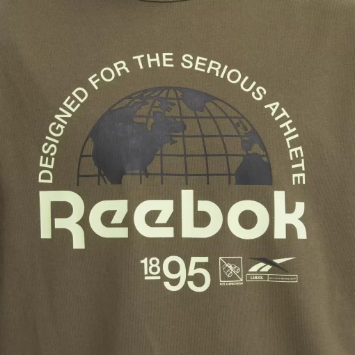 Tops & T-Shirts | Reebok Tops & T-Shirts Graphic Series Globe T-Shirt