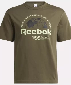 Tops & T-Shirts | Reebok Tops & T-Shirts Graphic Series Globe T-Shirt