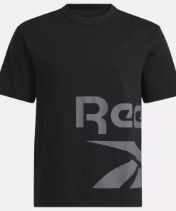 Tops & T-Shirts | Reebok Tops & T-Shirts Graphic Series Side Vector T-Shirt