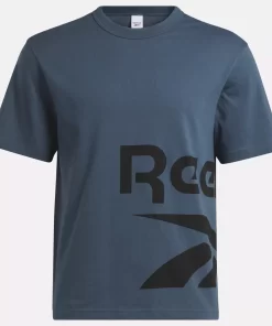 Tops & T-Shirts | Reebok Tops & T-Shirts Graphic Series Side Vector T-Shirt