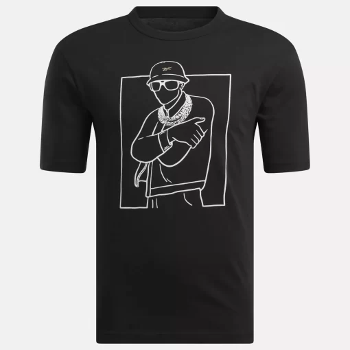 Tops & T-Shirts | Reebok Tops & T-Shirts Hip Hop B-Boy Pose T-Shirt