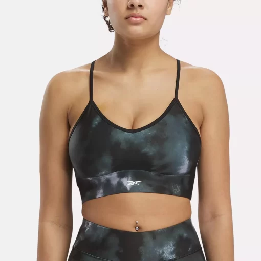 Sports Bras | Reebok Sports Bras Id Train Allover Print Bra