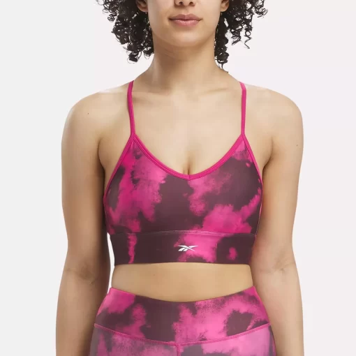 Sports Bras | Reebok Sports Bras Id Train Allover Print Bra