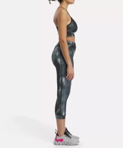 Leggings & Tights | Reebok Leggings & Tights Id Train Allover Print Capri Leggings