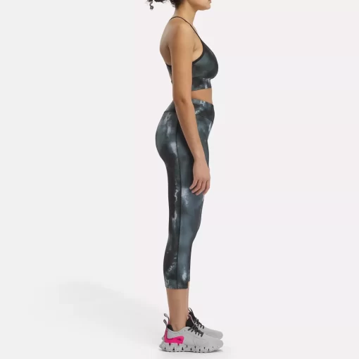 Leggings & Tights | Reebok Leggings & Tights Id Train Allover Print Capri Leggings