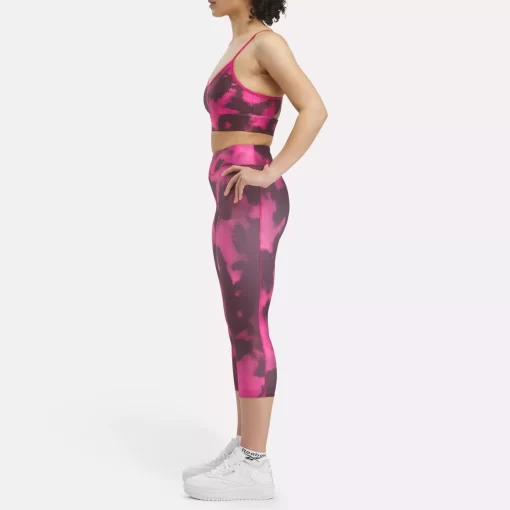 Leggings & Tights | Reebok Leggings & Tights Id Train Allover Print Capri Leggings