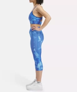 Leggings & Tights | Reebok Leggings & Tights Id Train Allover Print Capri Leggings