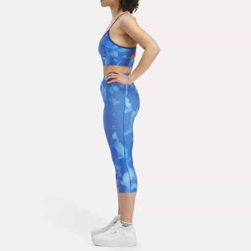 Leggings & Tights | Reebok Leggings & Tights Id Train Allover Print Capri Leggings