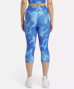 Leggings & Tights | Reebok Leggings & Tights Id Train Allover Print Capri Leggings