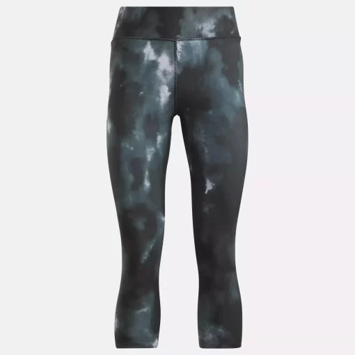 Leggings & Tights | Reebok Leggings & Tights Id Train Allover Print Capri Leggings