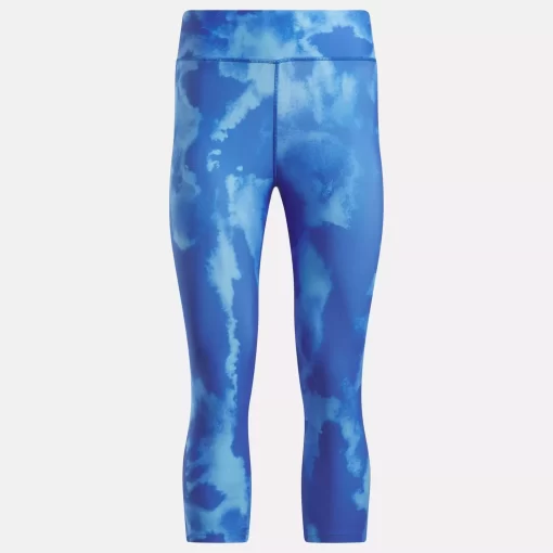 Leggings & Tights | Reebok Leggings & Tights Id Train Allover Print Capri Leggings