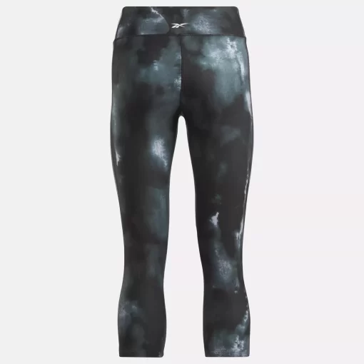 Leggings & Tights | Reebok Leggings & Tights Id Train Allover Print Capri Leggings