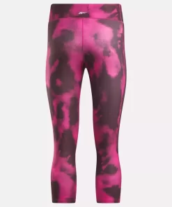 Leggings & Tights | Reebok Leggings & Tights Id Train Allover Print Capri Leggings