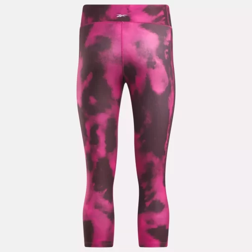 Leggings & Tights | Reebok Leggings & Tights Id Train Allover Print Capri Leggings