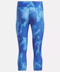 Leggings & Tights | Reebok Leggings & Tights Id Train Allover Print Capri Leggings