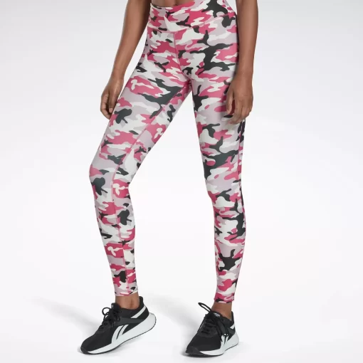 Leggings & Tights | Reebok Leggings & Tights Lux Bold Camo Print Leggings