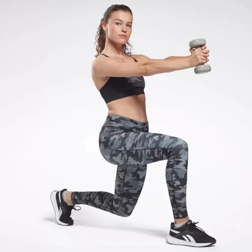 Leggings & Tights | Reebok Leggings & Tights Lux Bold Camo Print Leggings