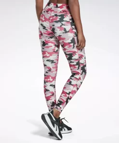 Leggings & Tights | Reebok Leggings & Tights Lux Bold Camo Print Leggings