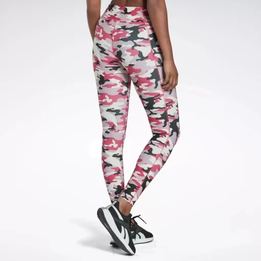 Leggings & Tights | Reebok Leggings & Tights Lux Bold Camo Print Leggings