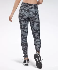 Leggings & Tights | Reebok Leggings & Tights Lux Bold Camo Print Leggings