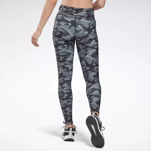 Leggings & Tights | Reebok Leggings & Tights Lux Bold Camo Print Leggings