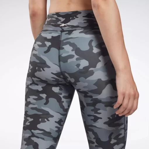 Leggings & Tights | Reebok Leggings & Tights Lux Bold Camo Print Leggings