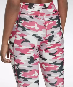 Leggings & Tights | Reebok Leggings & Tights Lux Bold Camo Print Leggings