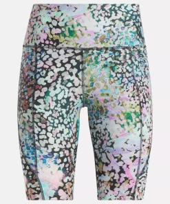 Shorts | Reebok Shorts Lux Bold High-Rise Modern Safari Bike Short